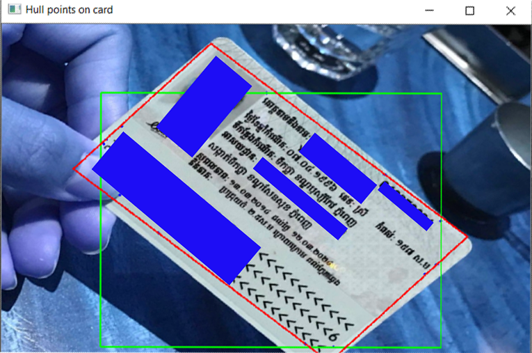 Card Orientation Detection